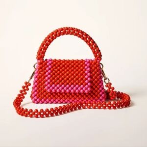 Kate Spade X Target Colorblock Beaded Crossbody Bag NWT